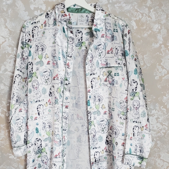 Disney Other - Nwt Disney XS animators collection night gown sketch tinkerbell princess Womens